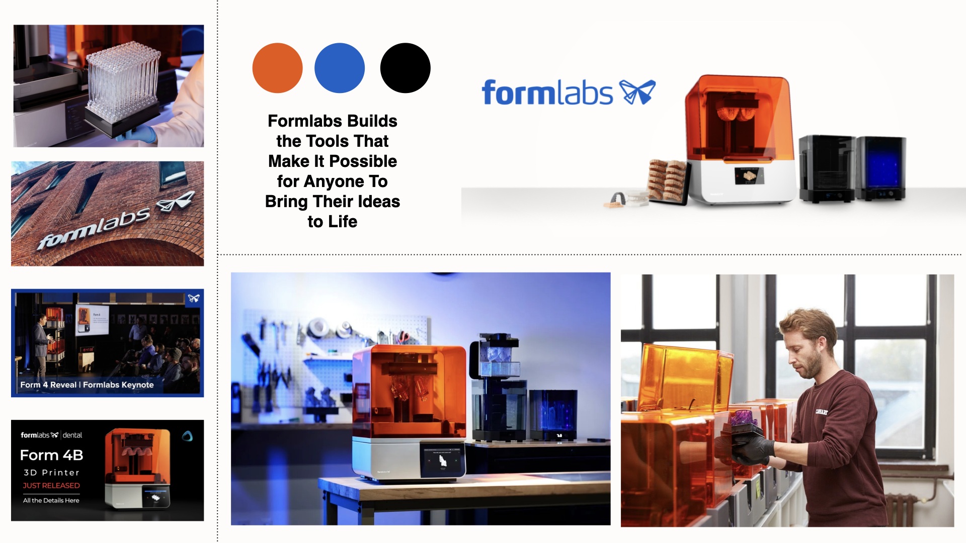 Formlabs品牌VI设计案例评估指数_新材料vi设计