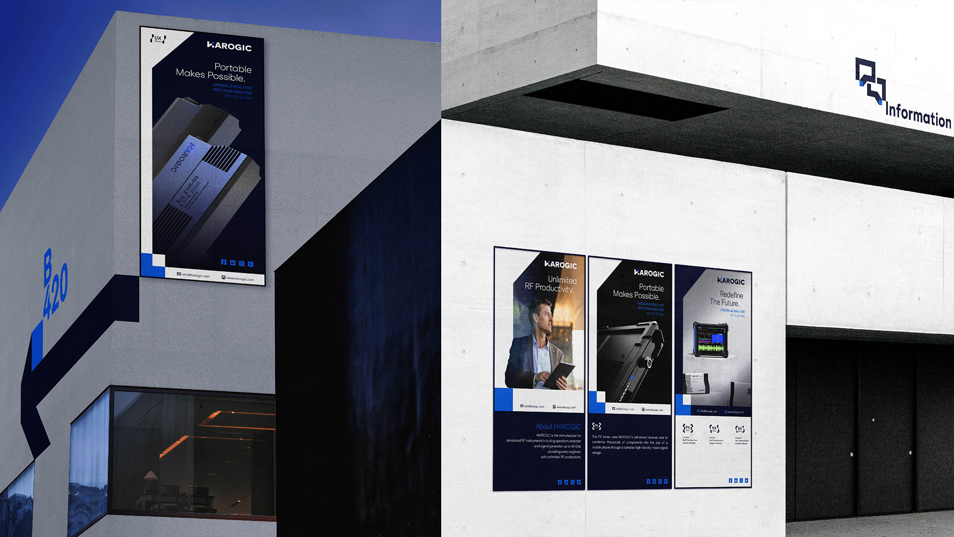 HAROGIC Technologies poster design